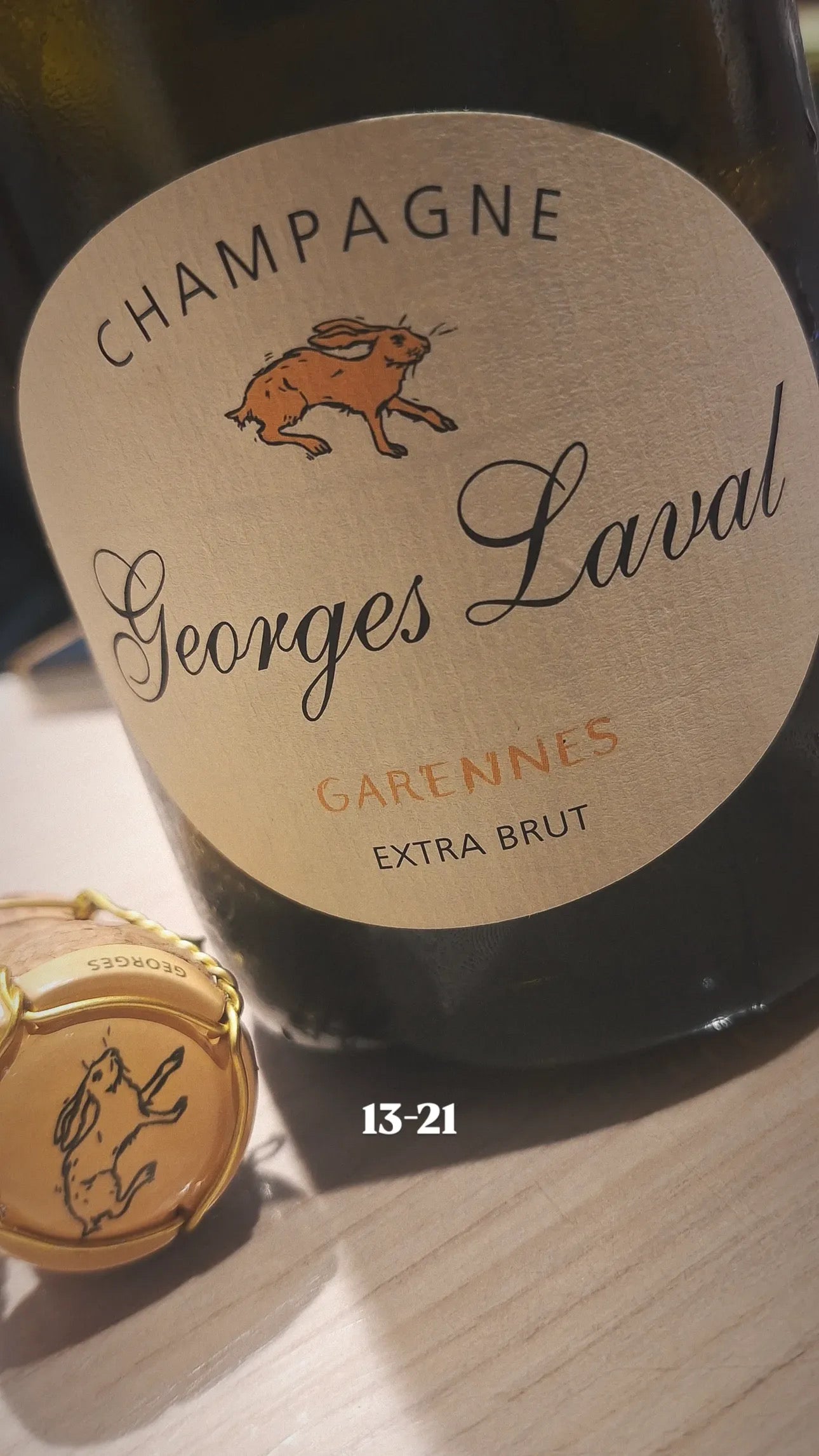 Champagne Georges Laval – Garennes Extra Brut (13–21)