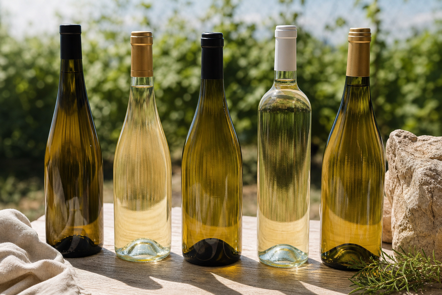 Vini bianchi freschi: 5 etichette da scoprire quest'estate