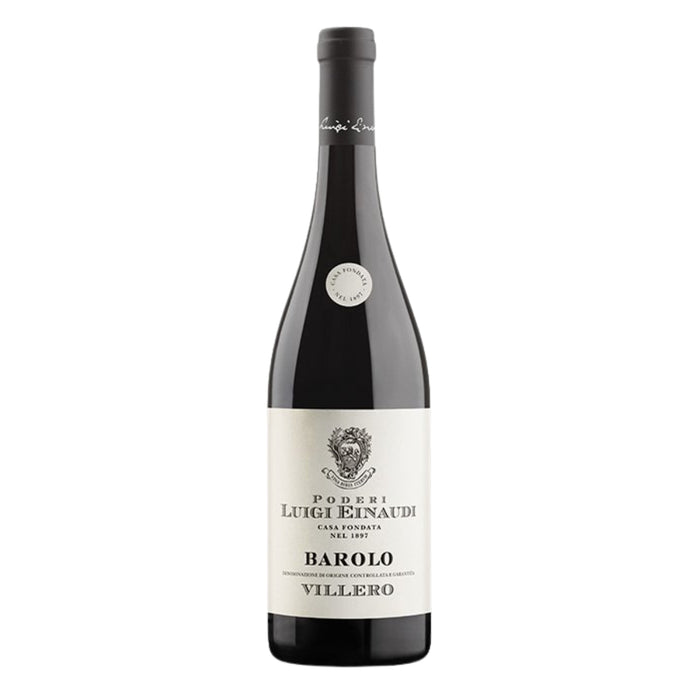 Barolo DOCG Villero 2021 0.75L - Poderi Luigi Einaudi - Vino Rosso Piemontese