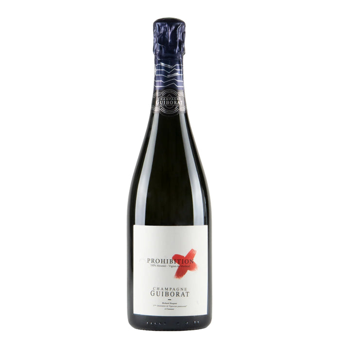 Champagne Zero Dosage Prohibition Blanc de Noirs 0.75L - Guiborat