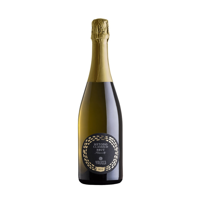 Spumante Brut Metodo Classico Millesimato 2021 0.75 - Borgo dei Trulli - Spumante Biologico
