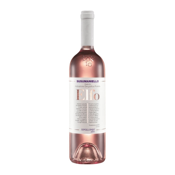 Elfo Susumaniello Rosato Salento IGP 2025 0.75L - Apollonio