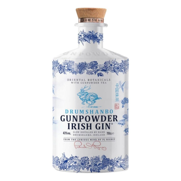 Classic Ceramic Irish Gin 70cl - Gunpowder