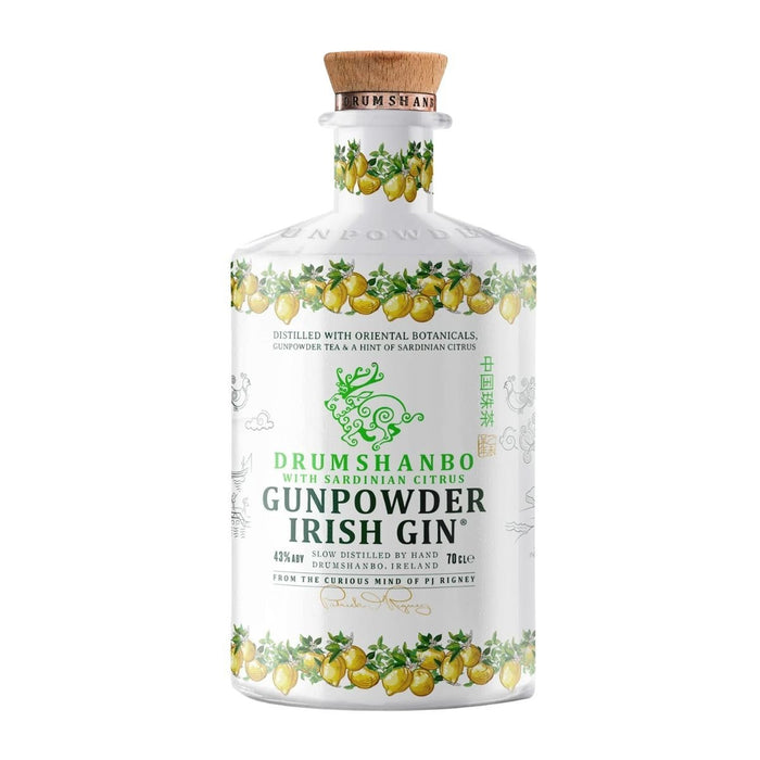 Sardinian Citrus Ceramic Gin 70cl - Gunpowder