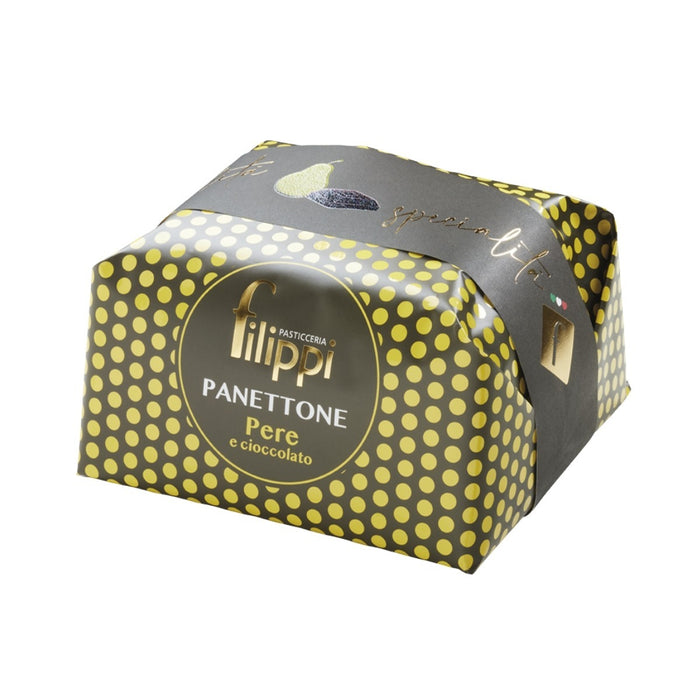 Panettone Pere e Cioccolato 1 Kg - Filippi