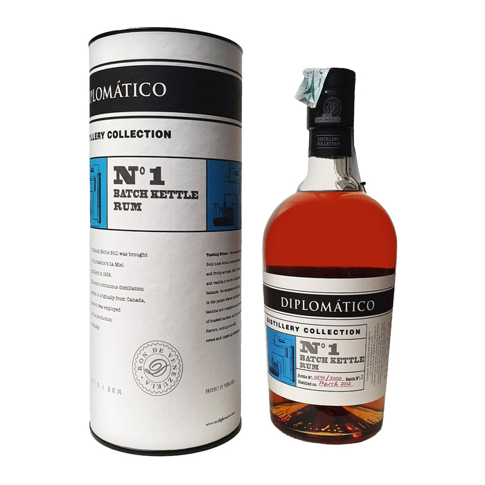 Rum Diplomático Distillery Collection N° 1 Single Kettle Batch Astucciato