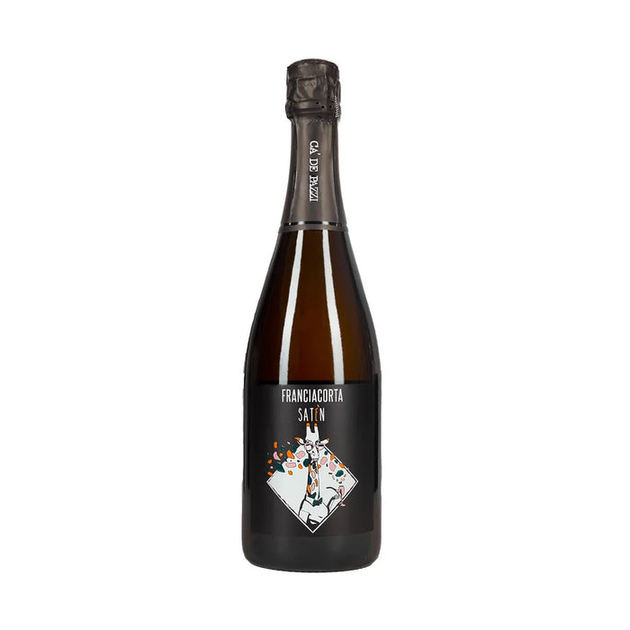 Franciacorta DOCG Raffa Satèn Ca de Pazzi 0,75L — Spumante Lombardia — Affinato 18 Mesi