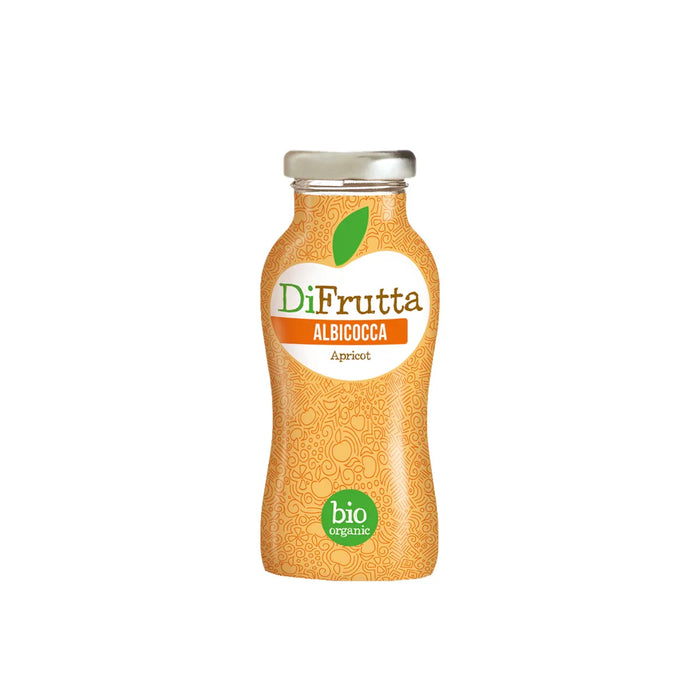 Succo di Albicocca Bio DiFrutta Cortese 0,2L — Bevanda Biologica — Spremitura Naturale