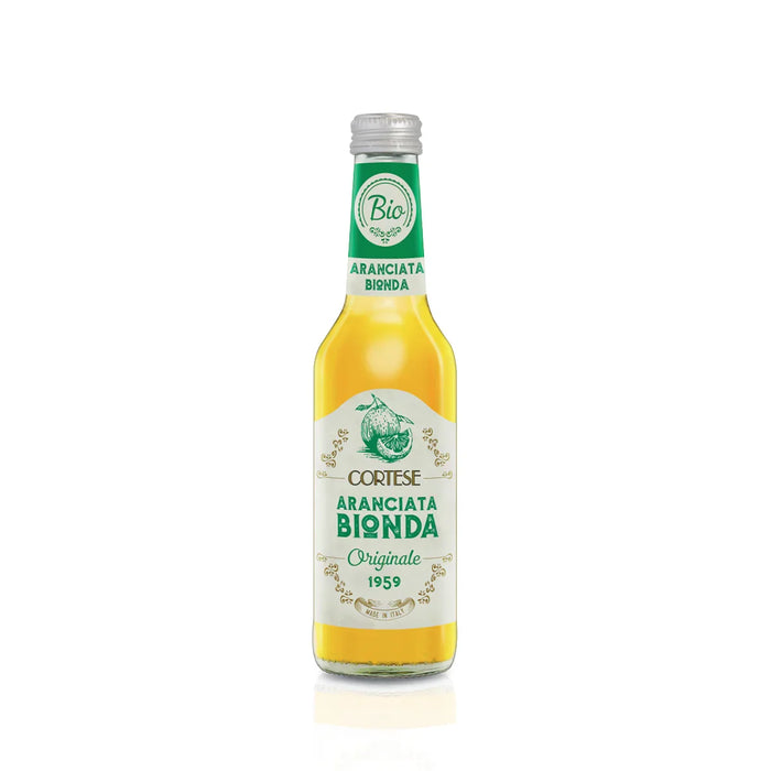 Aranciata Bionda Biologica 1959 Cortese 0,275L — Soft Drink Bio Veneto — Ricetta Originale
