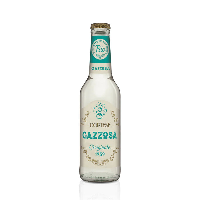 Gazzosa Biologica Originale Cortese 0,275L — Bevanda Analcolica Bio Italiana — Ricetta 1959