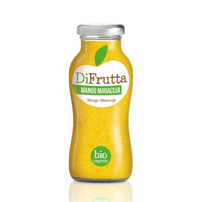 Succo di Mango e Maracuja Bio DiFrutta Cortese 0,2L — Bevanda Biologica — Spremuta Naturale