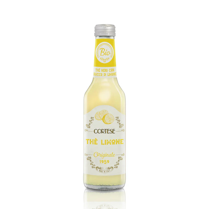 Thè Limone Originale Bio 1959 Cortese 0,275L — Bevanda al Tè Limone — Ricetta Storica