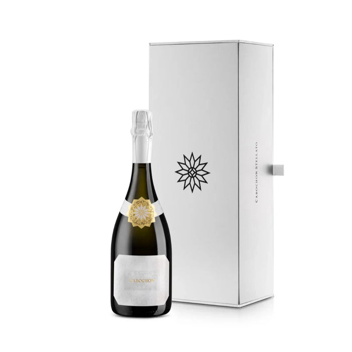 Franciacorta DOCG Cabochon Stellato Brut 2012 Monterossa 0,75L — Spumante Lombardia — Affinato in Cantina
