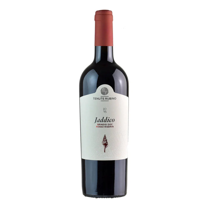 Jaddico Brindisi DOC Riserva 2016 Tenute Rubino 0,75L — Vino Rosso Puglia Negroamaro