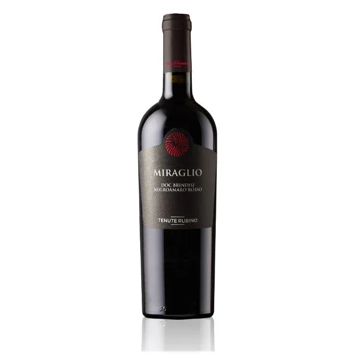 Miraglio Negroamaro Salento IGT 2019 Tenute Rubino 0,75L — Vino Rosso Puglia