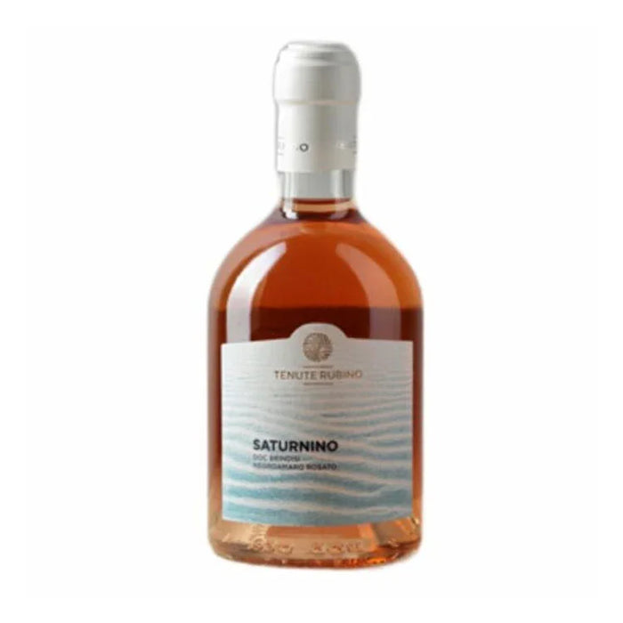 Saturnino Rosato Salento IGT 2021 Tenute Rubino 0,375L — Vino Rosato Puglia Negroamaro