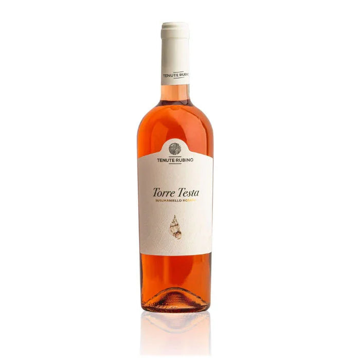 Torre Testa Rosato IGT Salento 2021 Tenute Rubino 0,75L — Vino Rosato Puglia Susumaniello