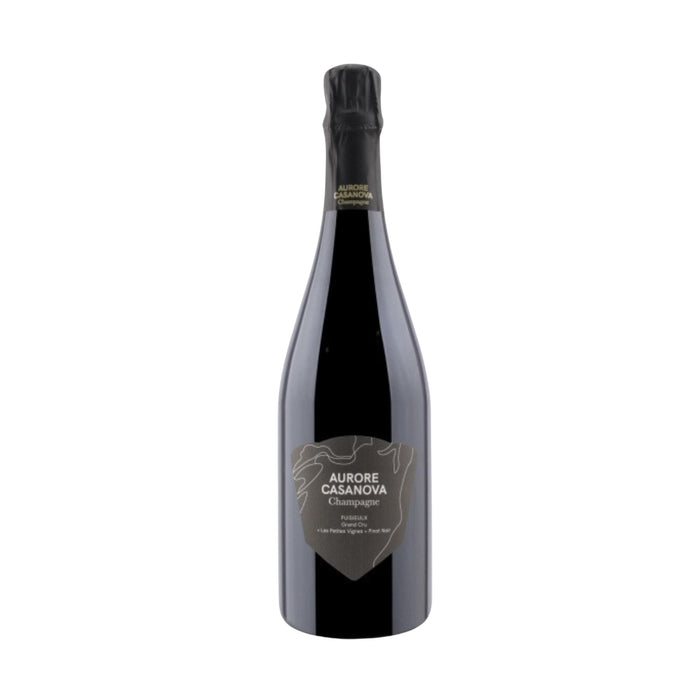 Champagne AOC Les Petites Vignes Blanc de Noirs Aurore Casanova 0,75L — Champagne Pinot Noir