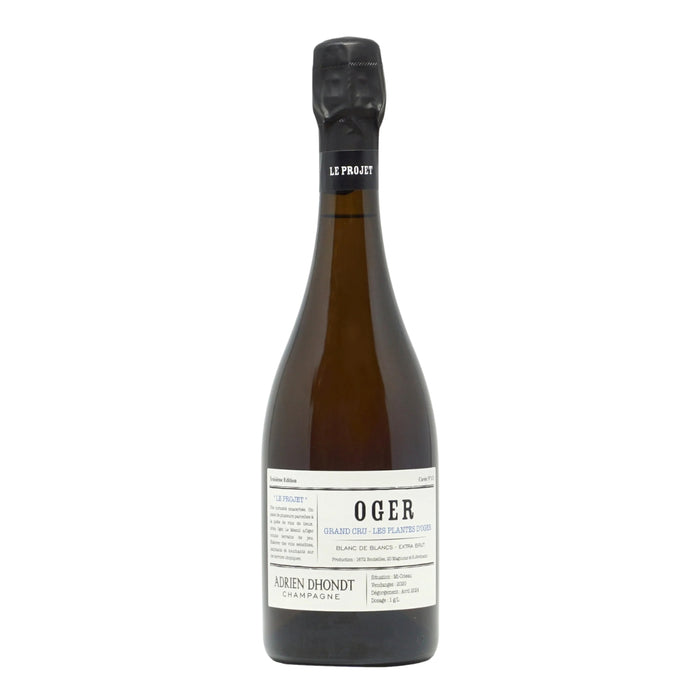 Champagne Les Plantes d'Oger Extra Brut Grand Cru 2020 Adrien Dhondt