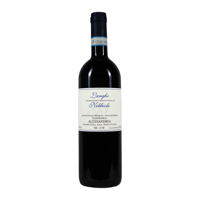 Langhe DOC Nebbiolo 2023 Gianfranco Alessandria 0,75L — Vino Rosso Piemonte