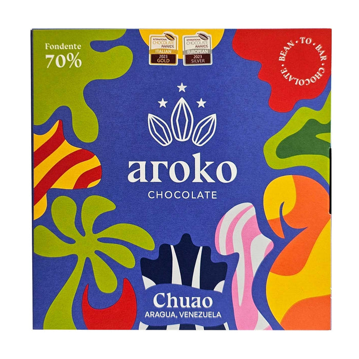 Tavoletta Cioccolato Fondente Chuao 70% 50 gr. - Aroko