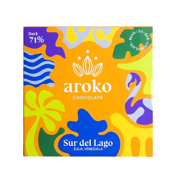 Tavoletta Cioccolato Fondente Sur del Lago 71% 50 gr. - Aroko