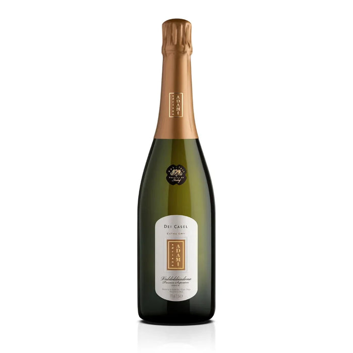 Prosecco Valdobbiadene DOCG Superiore Extra Dry Dei Casel Adami 0,75L — Spumante Veneto
