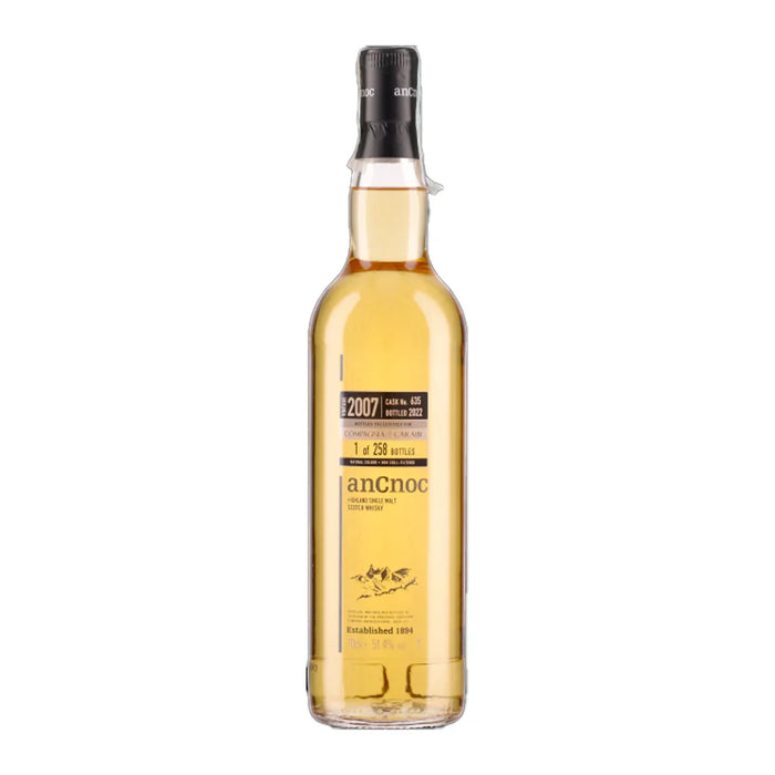 Ancnoc Vintage 2007 635 Bourbon Selected Single Malt Scotch Whisky 0,7L — Highland