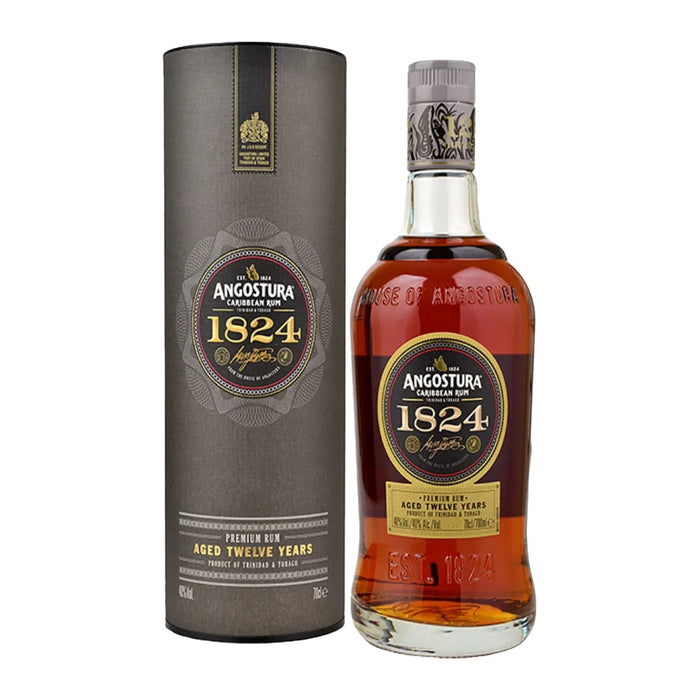 Angostura 1824 12 Years Dark Rum 0,7L — Rum Invecchiato Trinidad e Tobago