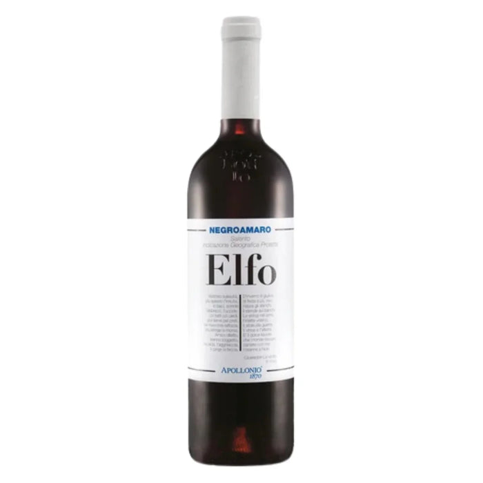 Elfo Negroamaro Salento IGP 2023 Apollonio 0,75L — Vino Rosso Puglia Negroamaro