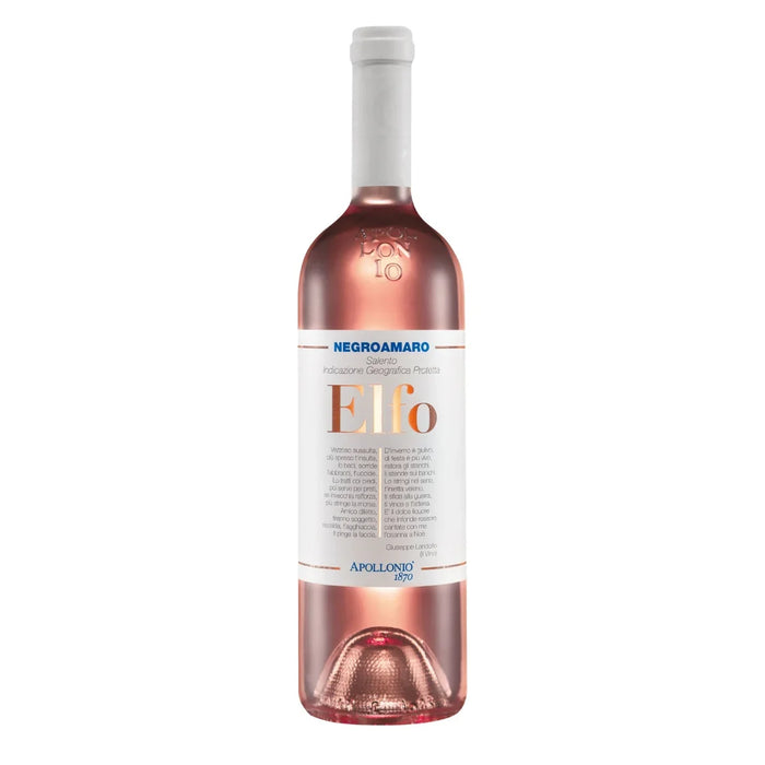 Elfo Negroamaro Rosato IGT 2025 Apollonio 0,75L — Vino Rosato Puglia
