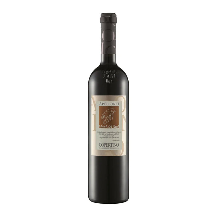 Mani del Sud Copertino DOP 2022 Apollonio 0,75L — Vino Rosso Puglia Primitivo
