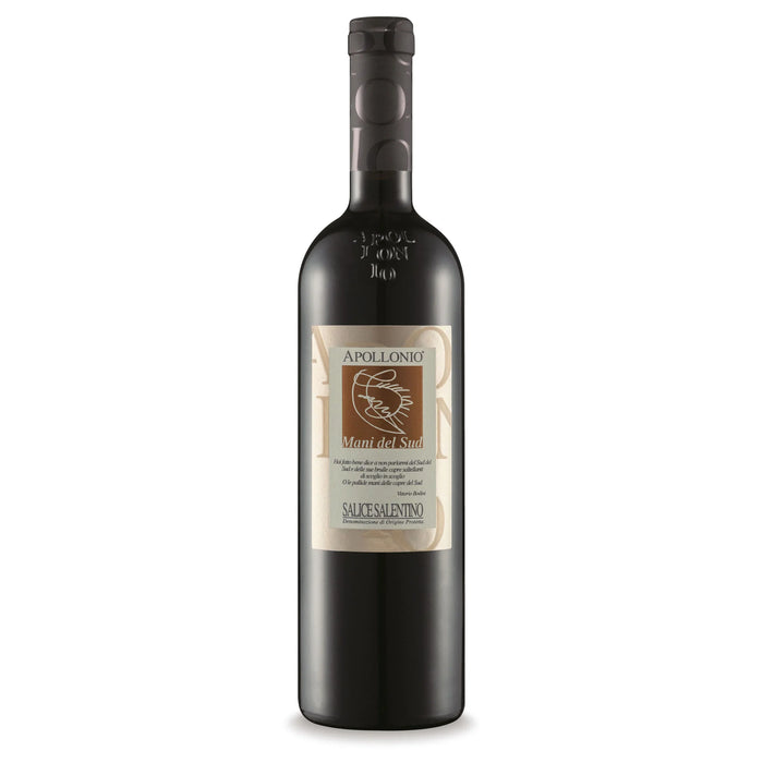 Mani del Sud Salice Salentino DOP 2021 Apollonio 0,75L — Vino Rosso Puglia Negroamaro