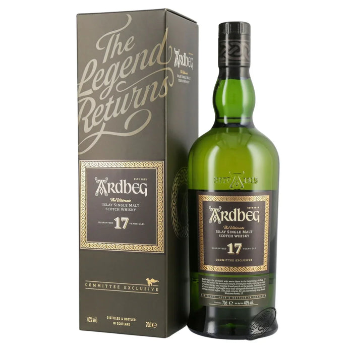 Ardbeg 17 Years Committee Release Single Malt Scotch Whisky 0,7L — Islay