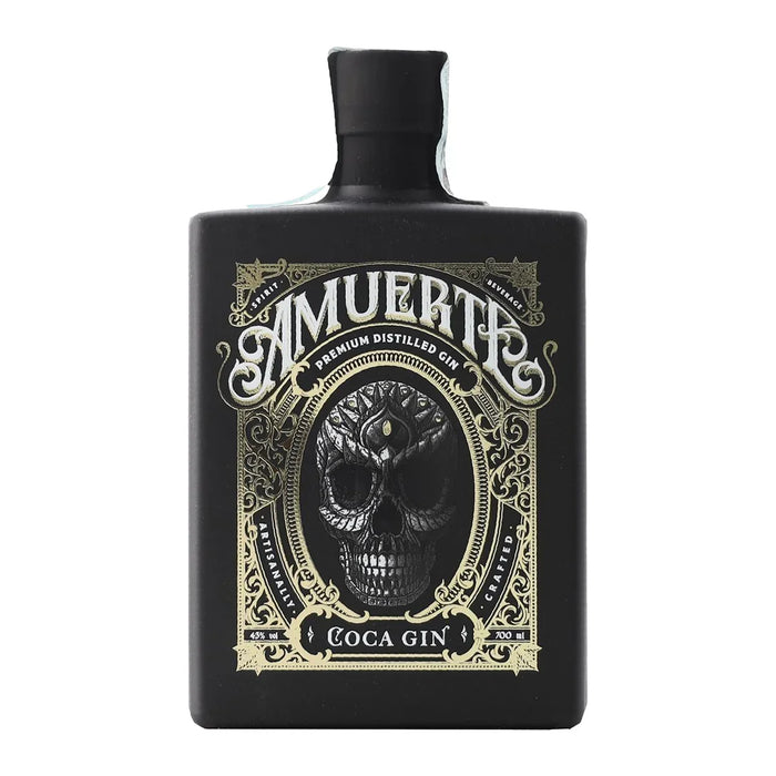 Amuerte Coca Leaf Black Gin 0,7L — Gin Premium