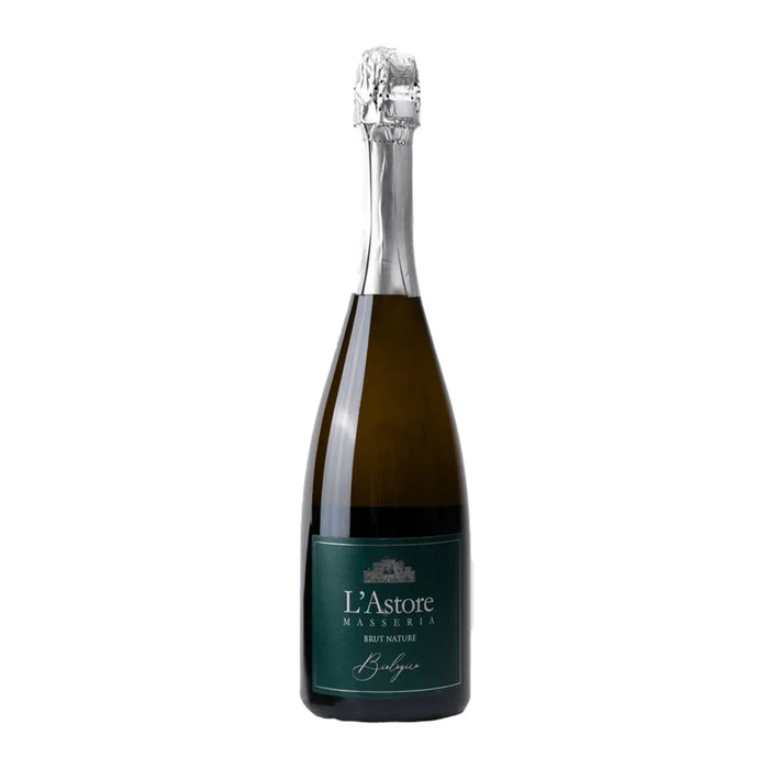 Spumante Metodo Ancestrale Malvasia Bianca Brut Nature L'Astore 0,75L — Spumante Puglia — Fermentazione Ancestrale