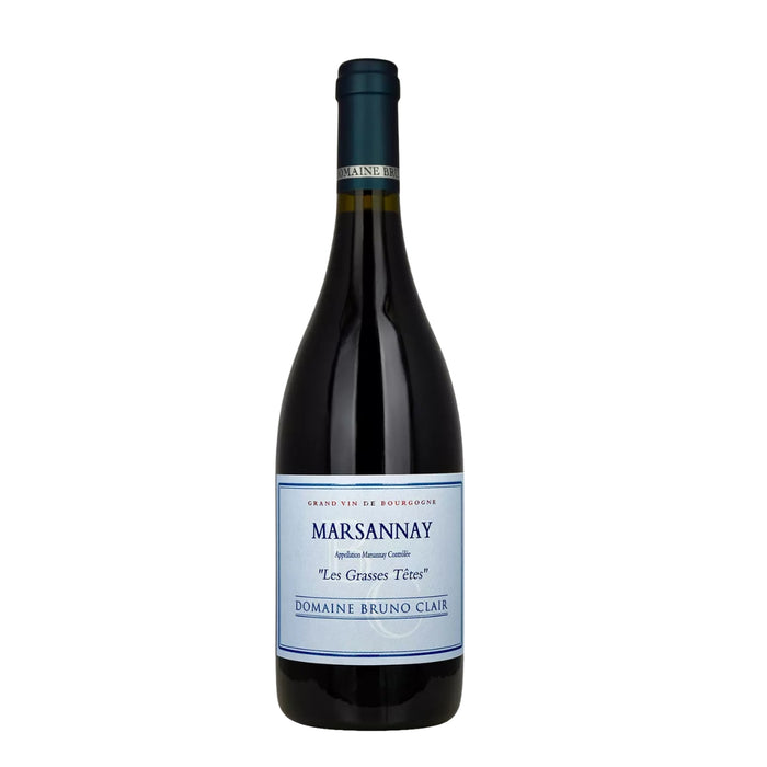 Marsannay AOC Les Grasses Têtes 2022 Bruno Clair 0,75L — Vino Rosso Borgogna Pinot Nero