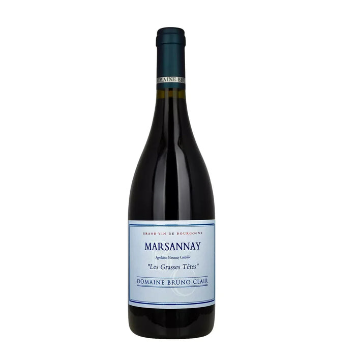 Marsannay AOC Les Grasses Têtes 2022 Bruno Clair 0,75L — Vino Rosso Borgogna Pinot Nero