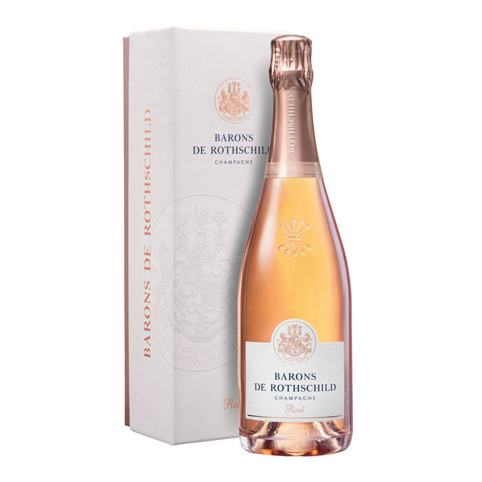 Champagne AOC Brut Rosé Baron de Rothschild 0,75L — Champagne Rosato Francia