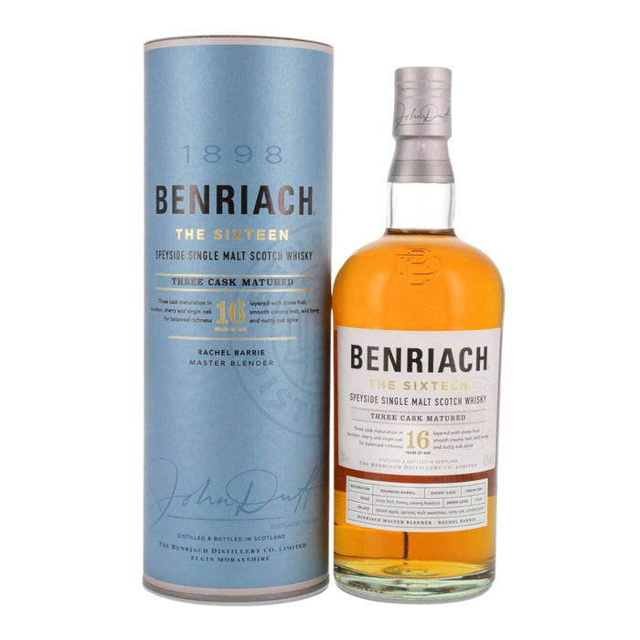 BenRiach The Sixteen Single Malt Scotch Whisky 0,7L — Speyside