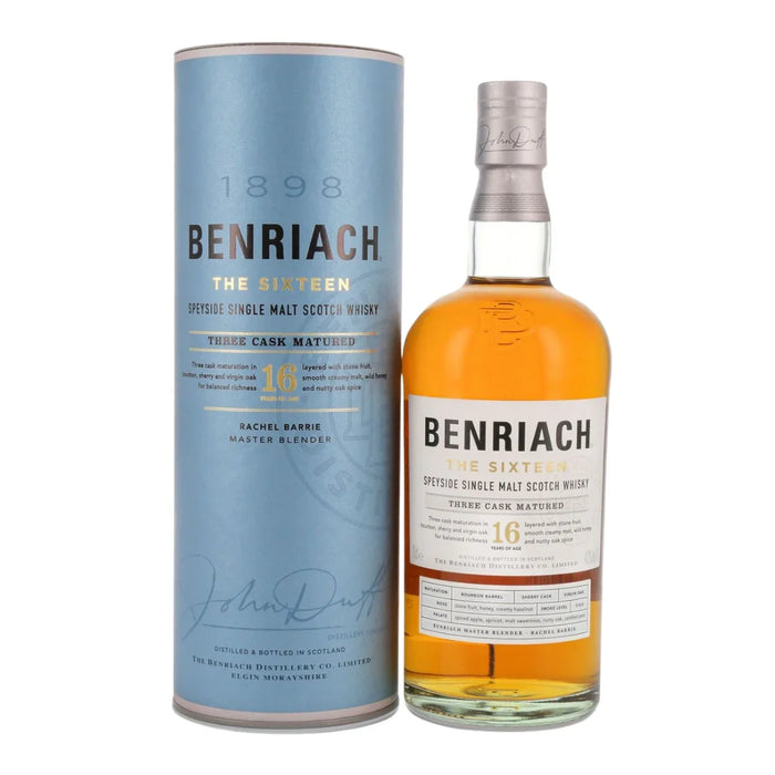 BenRiach The Sixteen Single Malt Scotch Whisky 0,7L — Speyside