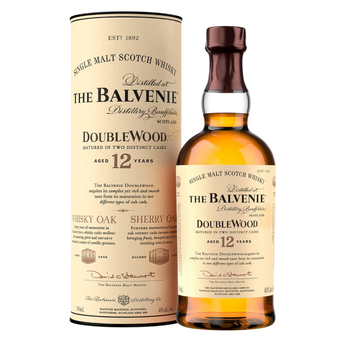 The Balvenie 12 Years DoubleWood Single Malt Scotch Whisky 0,7L — Highland