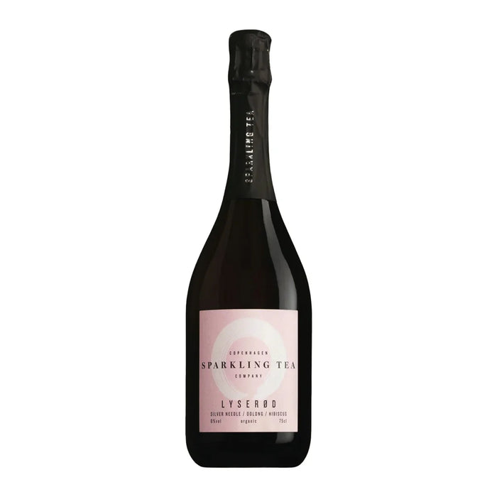 Lyserod Rosé Analcolico Sparkling Tea Company 0,75L — Bevanda Analcolica Frizzante — Tè Fermentato