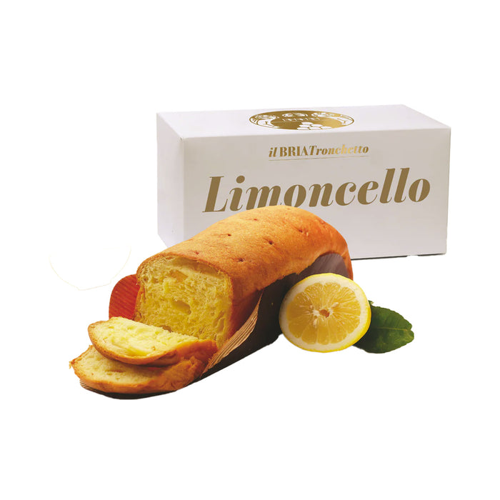 Tronchetto Limoncello Bonci 500g — Dolce Artigianale Lazio — Glassato al Limone