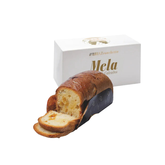 Tronchetto Mela e Calvados Bonci 500g — Dolce Artigianale Italiano — Con Calvados Francese