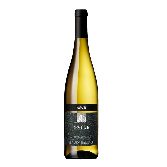 Ceslar Gewürztraminer Alto Adige DOC 2025 Kellerei Bozen 0,75L — Vino Bianco Alto Adige — Aromatico