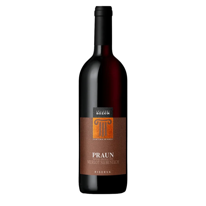 Merlot Riserva Siebeneich Alto Adige DOC 2022 Kellerei Bozen 0,75L — Vino Rosso Alto Adige Merlot