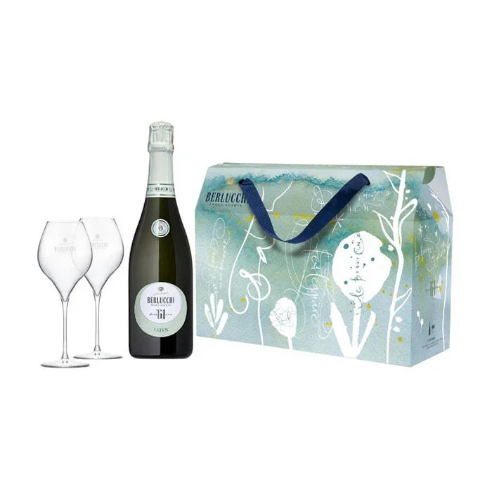 Franciacorta DOCG 61 Satèn Berlucchi 0,75L — Spumante Lombardia — Affinato in Cantina
