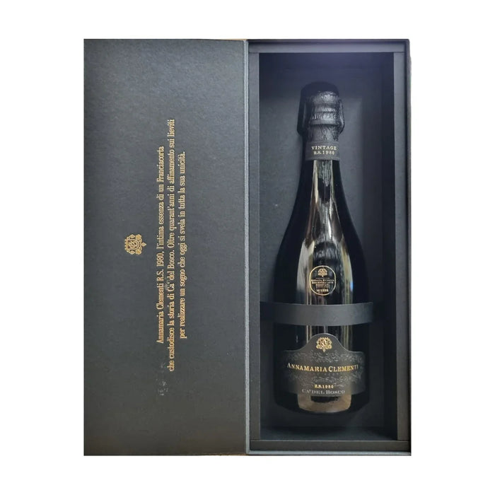 Franciacorta DOCG Annamaria Clementi Riserva Speciale 1980 Ca' del Bosco 0,75L — Spumante Lombardia — Affinato 40 Anni