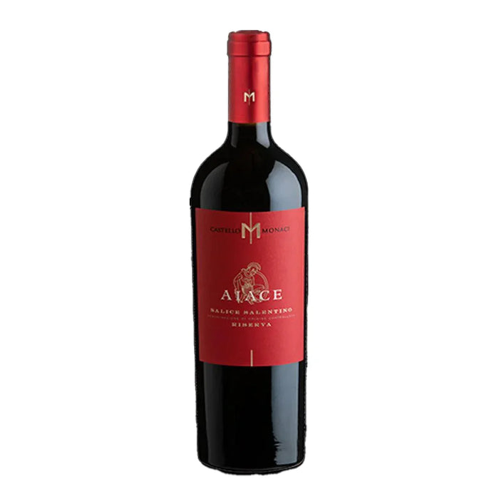 Aiace Salice Salentino DOC Riserva 2021 Castello Monaci 0,75L — Vino Rosso Puglia Negroamaro